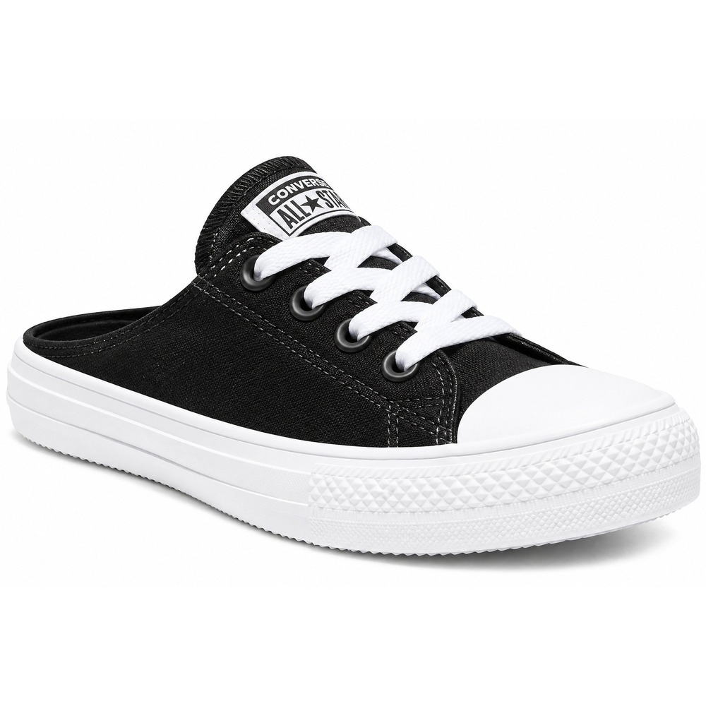 Converse Chuck Taylor All Star Dainty Mule Black White Slip On Sneakers Women 11